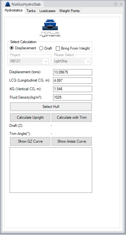 Hydrostab workflow