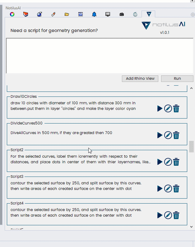 Script library