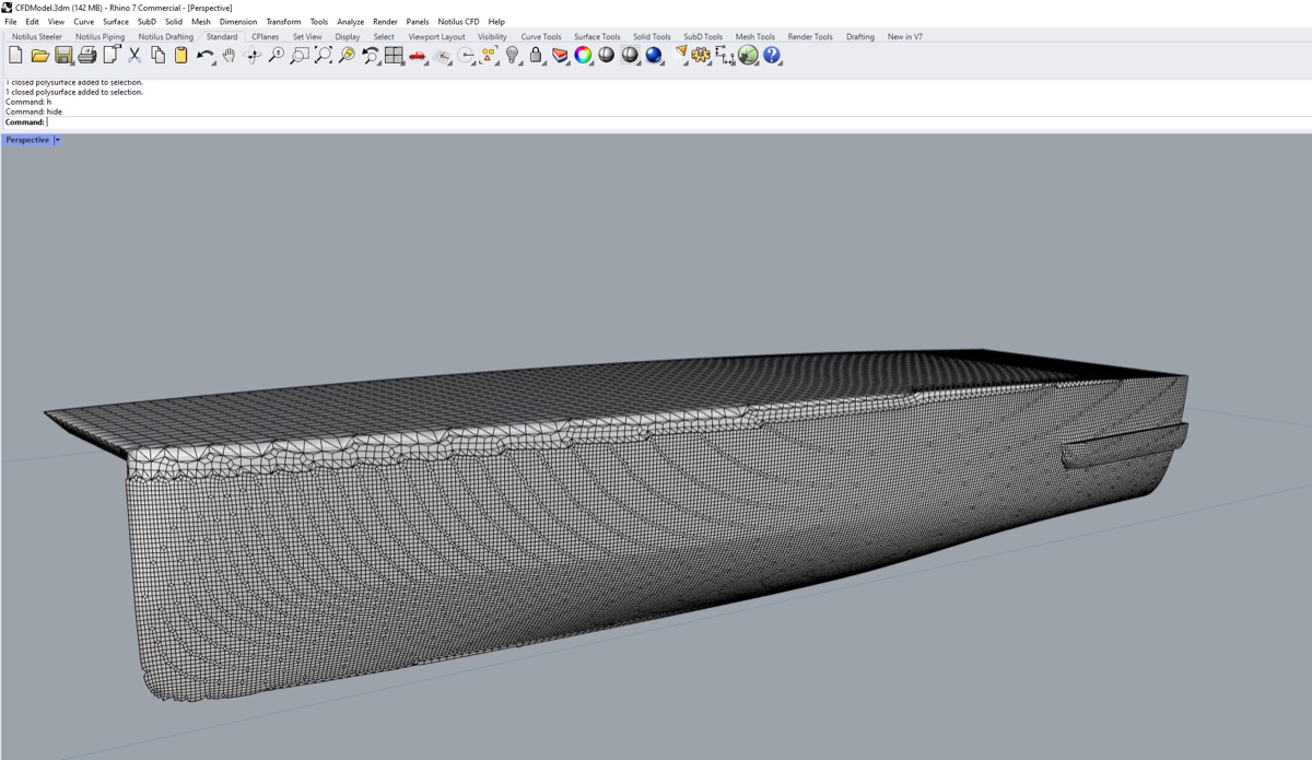 Marine-tuned meshing