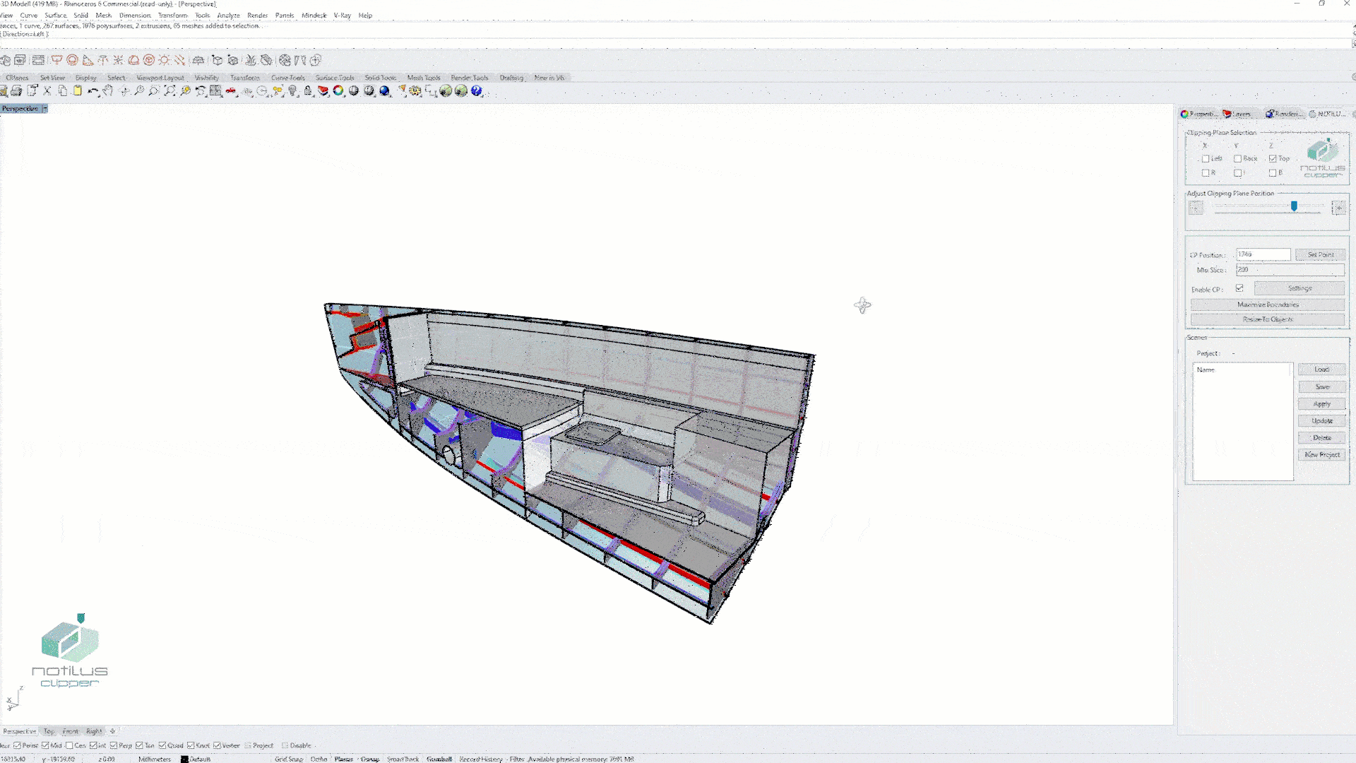 Project-based scene management